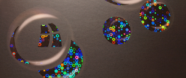 Kaltfolienbeispiel mit cast and cure Effekt