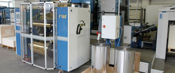 Canpact Foilers Module an KBA-Offset-Maschine